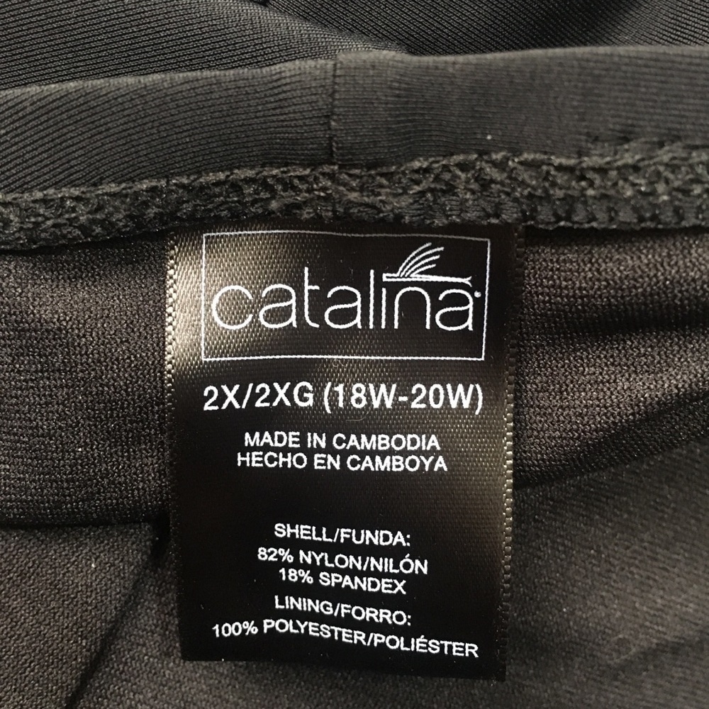 Catalina basic black swim bottom - Picture 6 of 6